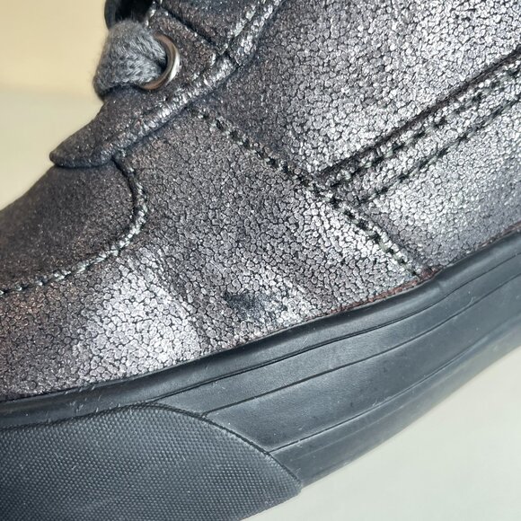 Guess Dustyn Faux Fur Hidden Wedge Sneaker Ankle Boots Size 6.5 - Picture 11 of 16